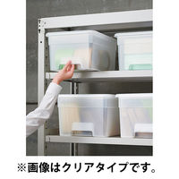 サンカ 収納ケース オンボックス ホワイト L OB-LWH 1個