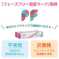 ティッシュペーパー 200組×5箱 スコッティ ウエルネス 1パック（5箱入） 日本製紙クレシア
