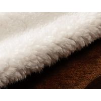 ファミリー・ライフ もこもこ毛布付きごろ寝長座布団 1枚 ブラウン 0381510（直送品）