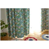 スミノエ カーテン オハナバタケ ミックス 100×135cm V1321 4549781250472 1枚