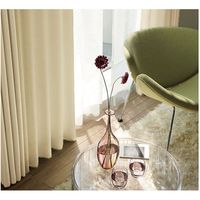 スミノエ デザインライフ セミオーダー カーテン ノーチェ 2900×1500mm アイボリー ASKV1126-290150IV １セット(2枚入)（直送品）