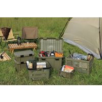 アイリスオーヤマ　工具用カゴ　カーキ　BT-OD37　1箱（10個入）