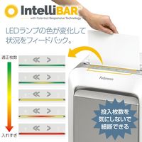 A4 マイクロクロスカットデスクサイドシュレッダー （23L/最大15枚細断） LX211 5180301 フェローズ