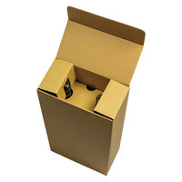 【80サイズ】一升瓶用宅配箱2本用（80サイズ） 縦230×横120×高さ440mm 1梱包（10枚入） 749238 スマイル