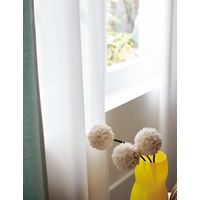 スミノエ デザインライフ セミオーダー レースカーテン クリスタ 1000×2290mm ナチュラルホワイト ASKV1812-100229NW（直送品）