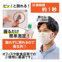 【非接触体温計】 アイリスオーヤマ 非接触体温計 ピッと測る体温計 管理医療機器認証 DT-103 1個