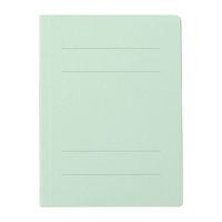 プラス　フラットファイル厚とじ500　A5タテ　ブルー　87565　1袋（10冊入）（わけあり品）
