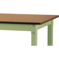 【車上渡し】山金工業 バイス専用 ワークテーブル 耐荷重1200kg メラミン天板 幅1800×奥行900×高900mm 木目×GRN 1台（直送品）