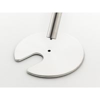 アスプルンド ベルトポールパーティション スタッキングベース 幅360×高さ864mm シルバー×レッド 277288 1セット（2台入）（直送品）