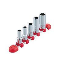 エスコ 3/8”DR セミディープソケットセット(5個組) EA618PR 1セット（直送品）