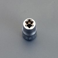 エスコ 1/4”DR/E5 [Torx]ソケット EA618HW-5 1セット(10個)（直送品）