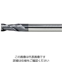 エスコ 2.5x50mm エンドミル(AITicrN coat/超硬・4枚刃 EA824SB-2.5 1セット(4本)（直送品）