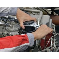 エスコ PVCフィルターキャップレンチ(1/2”DR差込み付) EA604AL-31 1個（直送品）