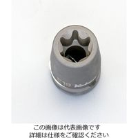 エスコ 1/2”DR/E16 [Torx]インパクトソケット EA164DM-16 1セット(4個)（直送品）
