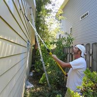 エスコ 1.3ー2.2m ファイバーグラスハンドル(伸縮型) EA928BF-22 1本（直送品）