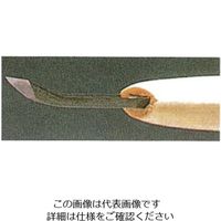 エスコ 1.5mm 彫刻刀(安来鋼/平曲型) EA588MG-1.5 1セット(3本)（直送品）