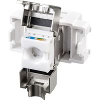 サンワサプライ CAT6Aキーストンジャック LA-FP-MJ7 1個（直送品）