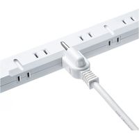 サンワサプライ スリムタップ(2P・8個口・1m)・電源延長コード TAP-SLIMSW8-1 1個