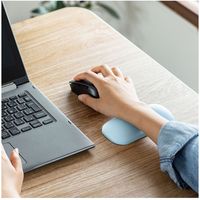 サンワサプライ ジェルリストレスト(ブルー) TOK-GEL27BL 1個（直送品）