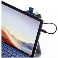 サンワサプライ タブレット用USB Type-Cハブ USB-3TCH28BK 1個（直送品）