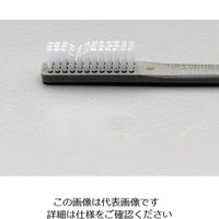 エスコ 175mm ダブルヘッドブラシ(ナイロン) EA109BW-5 1セット(10個:1個×10本)（直送品）