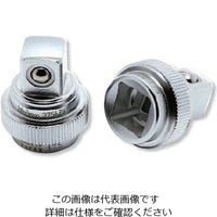 エスコ 3/8”DR クイックスピンナー(コンパクト/ZーEAL) EA619BC-7 1セット(3個)（直送品）