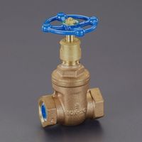 エスコ 呼び40 埋設用ゲートバルブ(給水用/青銅) EA470DH-40 1個（直送品）
