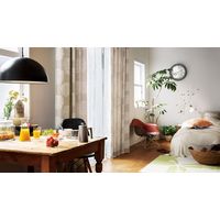 スミノエ デザインライフ セミオーダー カーテン イシヅツミ 1800×2500mm ホワイト １セット(2枚入)（直送品）