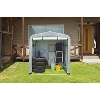 SANKA(サンカ) 簡易万能ガレージ大（PVC）　シルバー BG-PVC03 1台（直送品）