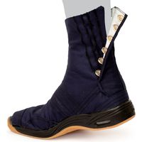 【和装小物・祭り用品】荘快堂 エアクッション地下足袋 7枚コハゼ 紺 27cm 2441338010 1足（直送品）