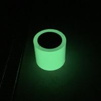 エスコ 100mmx10m 蓄光テープ EA983G-83 1巻（直送品）