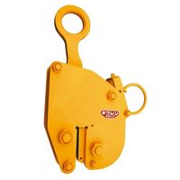 エスコ 1.0ton 無傷堅吊クランプ(3ー15mm) EA984DN-101 1個（直送品）
