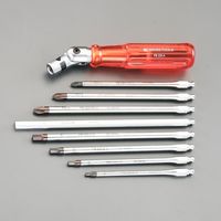 エスコ ドライバーセット(+ Hexagon差替式) EA550CA-400 1セット（直送品）