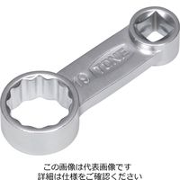 エスコ 3/8”DRx10mm めがねアダプター EA618JS-110 1セット(3個)（直送品）