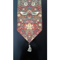 川島織物セルコン モリスデザインスタジオ テーブルランナー 1800×350mm レッド HN1710 1枚（直送品）