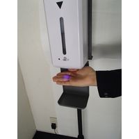 クレセル アルコールオートディスペンサー スタンド式自動手指消毒器 UVライト付 業務用 EAD-1000 1台