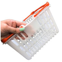 大和産業　ショッピングバスケットナチュラルOR(10個入)SLー1ー6L　122ーY00014　1セット（10個入）（直送品）