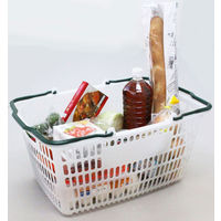 大和産業　ショッピングバスケットナチュラルEG(5個入)SLー20ー33L　122ーY00037　1セット（5個入）（直送品）
