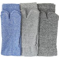 エースグローブ ワーキングソックスカラー 指付 3足組 No.7200 1組(3足入)（直送品）