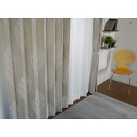 スミノエ デザインライフ セミオーダー カーテン レヒティア 2800×2450mm ベージュ １セット(2枚入)（直送品）