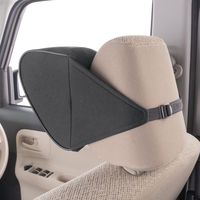 BONFORM（ボンフォーム） サポートクッション ドライブマスターＥ× ネックピロー 30×18cmブラック 5660-18BK 1個（直送品）