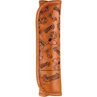 BONFORM（ボンフォーム） ファンシー スヌーピーチア2 シートベルトパッド 25×7cm キャメル 7259-16CA 1個（直送品）