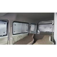 【アウトレット】ボンフォーム 車中泊シェード エブリィ(ワゴン)NV100クリッパー他 8枚セット シルバー 7910-02SI【終売品】