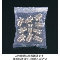 エスコ R 1/8” グリースニップル(ボタンヘッド/10個) EA991CY-1 1セット(40個:10個×4袋)（直送品）