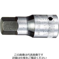 エスコ 1/4”DRx 4x28mm [INHEX]ビットソケット EA617XL-104 1セット(4個)（直送品）