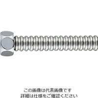 エスコ 呼13x 450mm フレキパイプ(水道用) EA424BA-45 1セット(10本)（直送品）