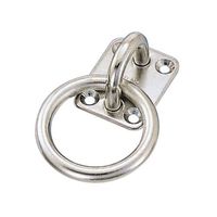 エスコ 30x34mm/φ30mm 座付丸かん(ステンレス製) EA638BF-5 1セット(10個)（直送品）