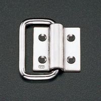 エスコ 38x38mm/39mm ハンガー(ステンレス製) EA638EC-38 1セット(10個)（直送品）