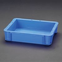 エスコ 361x272x 81mm/ 5.5L コンテナ(ブルー) EA506AF-1 1セット(4個)（直送品）