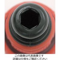 エスコ 1/4”Hex ドライバーハンドル(ショートグリップ) EA564KG-1 1セット(20本)（直送品）